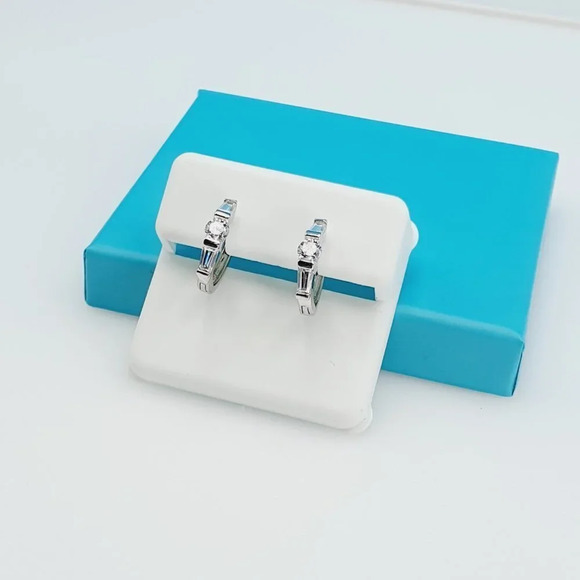 "925 Sterling Silver CZ Beautiful Earrings for Women, 1USPAR4289 - Picture 6 of 11